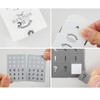 Detail of NACOO ABC Pencil Alphabet Sticker Pack