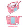 Cony - Line friends travel mesh small pocket pouch