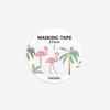 Dailylike Deco 25mm single roll masking tape - Flamingo