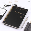 Black - Wanna This Classic spiral bound dateless weekly planner