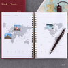 Map - Wanna This Classic spiral bound dateless weekly planner