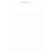 Lined note - 2019 Hello goodbye Yirang grim dated weekly planner