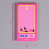 Size -  After The Rain Retro plain memo notepad