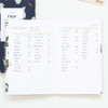 Checklist - Bonne route lovable trip travel planner note 