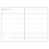 Weekly plan - All about the project dateless weekly planner 