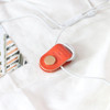 Example of use - Classic cowhide leather earphones cable winder organizer
