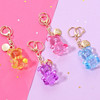 Second mansion Twinkle bear acrylic key ring clip chain holder