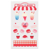 Cherry dessert - Love and peace paper deco sticker