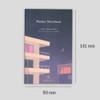 Size - ICONIC Pocket sewn bound small plain notebook ver.2