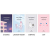 Option - Pocket sewn bound small plain notebook ver.2