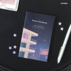Evening - Pocket sewn bound small plain notebook ver.2