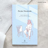 Laundry room - Pocket sewn bound small plain notebook ver.2