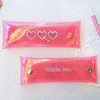 N.IVY Simple heart glitter folding pencil case