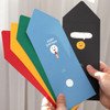 Colorful message card set of 5