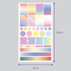 Size - After The Rain Deco sticker set for a monthly planner