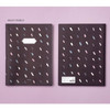 Night pebble - Soft pattern extra large lined school notebook