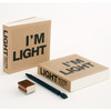 I'm Light small plain notebook