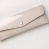 Package - Merci PU stitched slim pencil case pouch