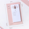 Size - Dash and Dot Happy checklist sticky notepad memo