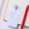 Example of use - Happy checklist sticky notepad memo