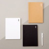 Ardium B+W kraft softcover large lined notebook