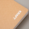 Kraft - Ardium B+W kraft softcover large lined notebook