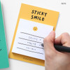 Note - 2NUL Smile sticky it memo notes notepad