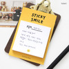 Today - 2NUL Smile sticky it memo notes notepad