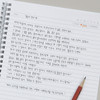 Example of use - Lovable spiral bound lined notebook ver2