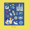 Wonderland - Ardium Pop illustration colorful point paper deco sticker