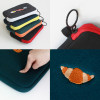 Wanna This Tailorbird embroidered card case wallet ver4