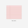 Lined - pink - PAPERIAN Lifepad small writing memo notepad