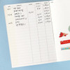Money plan - ICONIC Flamingo A6 size cash book planner