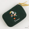 Toucan - Wanna This Tailorbird embroidered handy pouch bag ver3