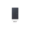 Navy - Fenice Premium business PU soft cover small dotted notebook
