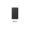 Black - Fenice Premium business PU soft cover small dotted notebook