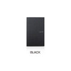 Black - Fenice Premium business PU soft cover medium dotted notebook