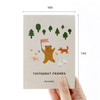 Size - Monopoly Toffeenut sweet and warm illustration letter memo notepad