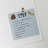 Example of use - Gunmangzeung Ghost pop checklist memo planner notepad