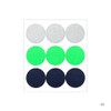 02 - Dailylike Color 22mm circle deco sticker 4 sheets