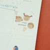Example of use - Dailylike Color 22mm circle deco sticker 4 sheets