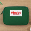 Green - Second Mansion Etudes zipper card case wallet ver2