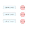 Size - PLEPLE illustration sticky it bookmark memo notepad set