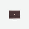 Dark brown - Byfulldesign Oxford palm small pouch card wallet