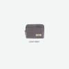 Light gray - Byfulldesign Oxford multi small pocket zipper pouch ver2