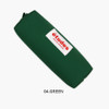 Green - Second Mansion Etudes zipper fabric pencil case pouch