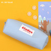 Sky blue - Second Mansion Etudes zipper fabric pencil case pouch