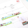 Example of use - ICONIC Season pattern paper deco masking tape