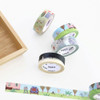 Example of use - ICONIC Season pattern paper deco masking tape