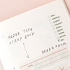 Example of use - Livework Life and pieces small idea blank notebook